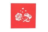 Love Chocolate Pop Up Card