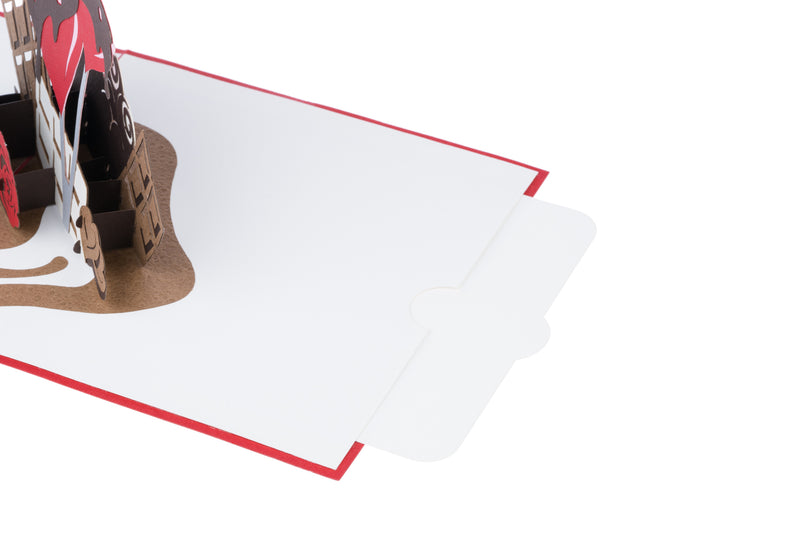 Love Chocolate Pop Up Card