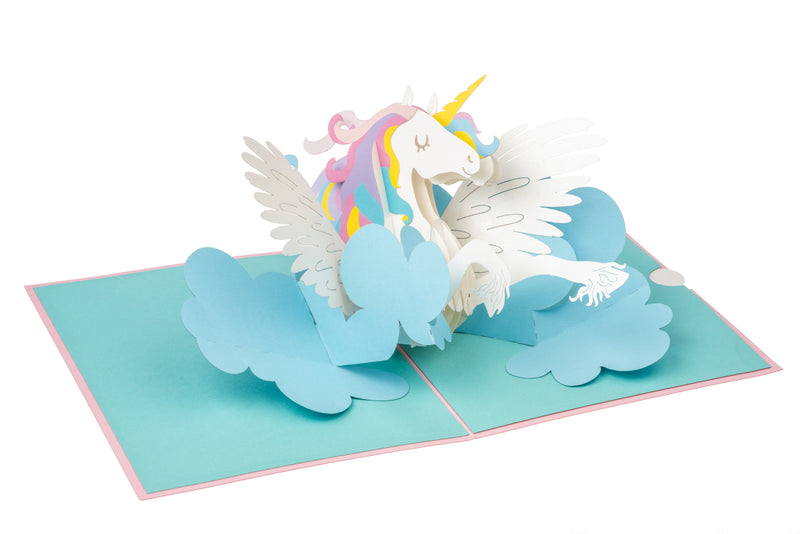 Unicorn Pop Up Card