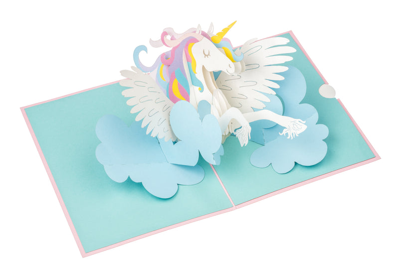 Unicorn Pop Up Card