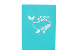Whale and Children Pop Up Card